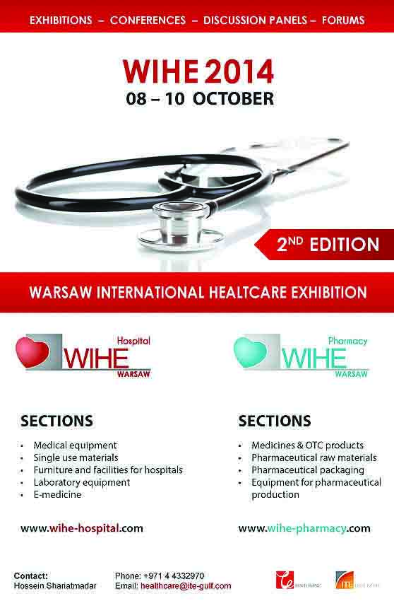 نمایشگاه بین‌المللی تجهیزات بهداشت و درمان ورشو (ویهه)  (WIHE Hospital 2014)